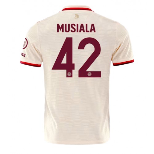 Dres Bayern Munich Jamal Musiala #42 Rezervni 2024-25 Kratak Rukav